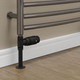 REALM-3-ST-SB-LS03 - Realm Straight TRV Satin Black Wheelhead & Lockshield REALM-3-ST-SB-LS03 - Realm Straight TRV Satin Black Wheelhead & Lockshield